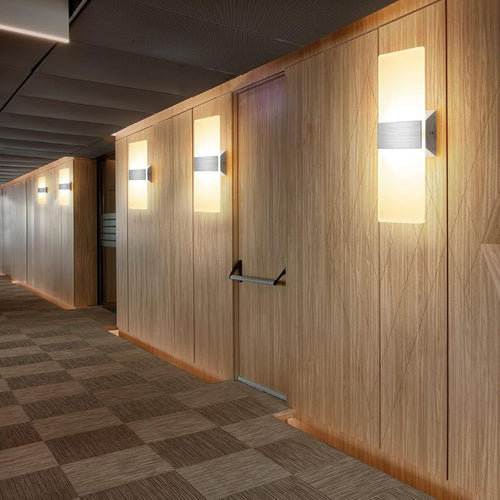 Acryl LED Wandleuchten-Set