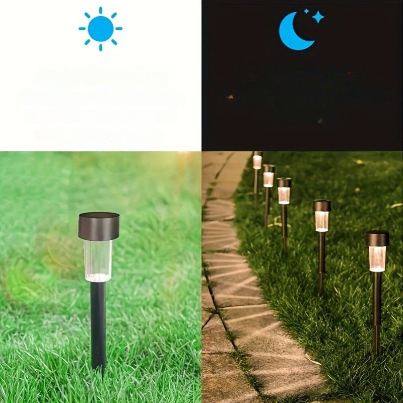 Solar-Gartenleuchten Außenlampen Set