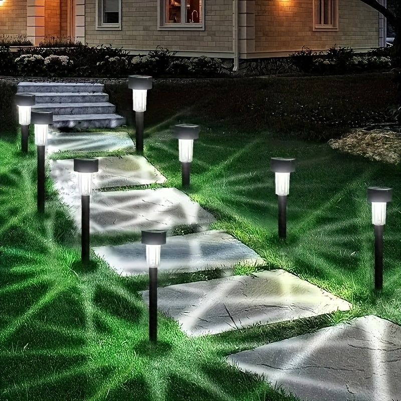 Solar-Gartenleuchten Außenlampen Set
