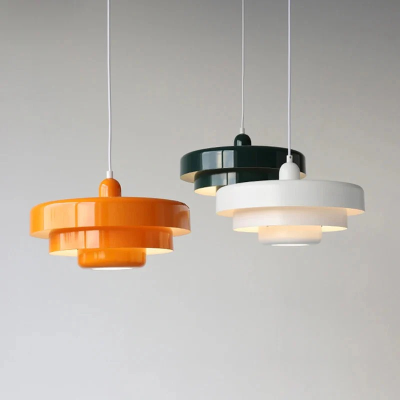 HaloLight Nordic runde LED-Pendelleuchte im minimalistischen skandinavischen Design