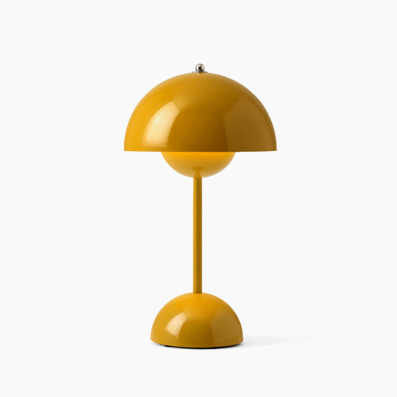 Minimalistische kabellose Tischleuchte mit einstellbarer LED-Dimmung und modernem Design