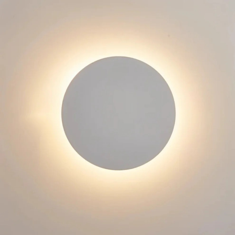 Moderne runde LED-Wandleuchte
