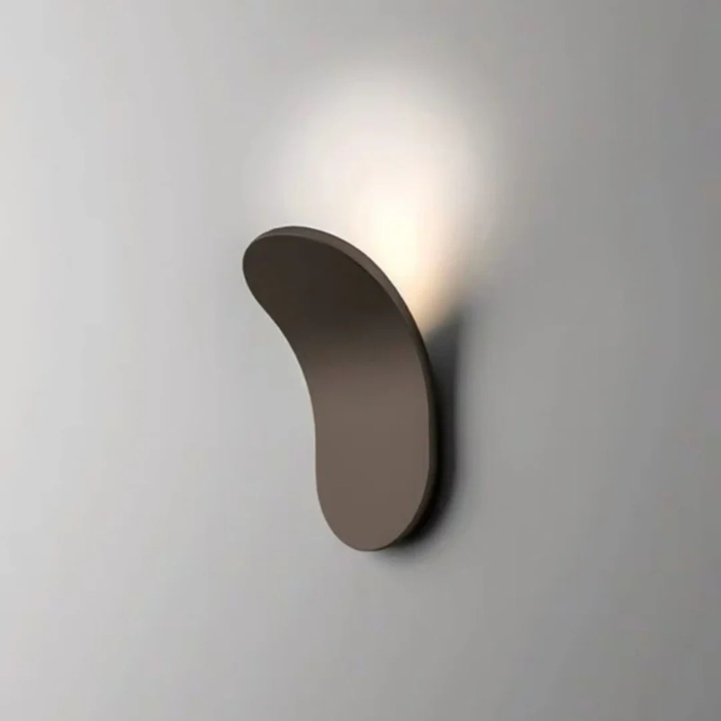Moderne Wandleuchte im skandinavischen Stil mit minimalistischem nordischem Design, kompakte LED-Wandleuchte für Schlafzimmer, Küche und Wohnzimmer