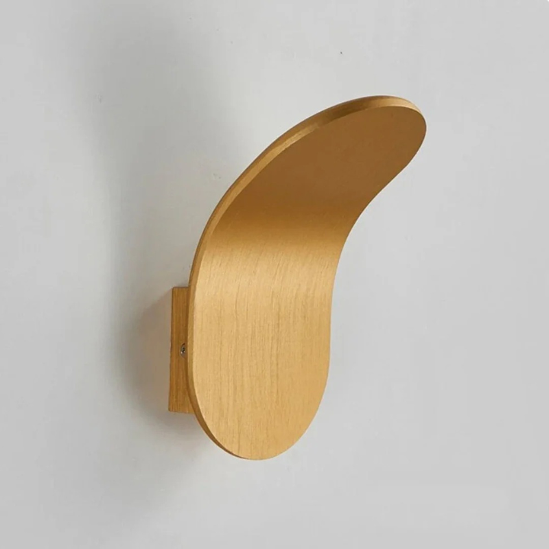Moderne Wandleuchte im skandinavischen Stil mit minimalistischem nordischem Design, kompakte LED-Wandleuchte für Schlafzimmer, Küche und Wohnzimmer