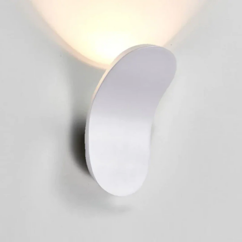 Moderne Wandleuchte im skandinavischen Stil mit minimalistischem nordischem Design, kompakte LED-Wandleuchte für Schlafzimmer, Küche und Wohnzimmer