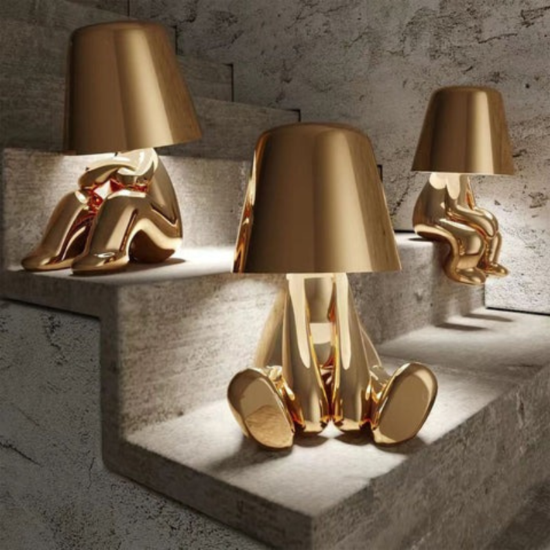 Mr. Lamp Wiederaufladbare LED-Tischleuchte