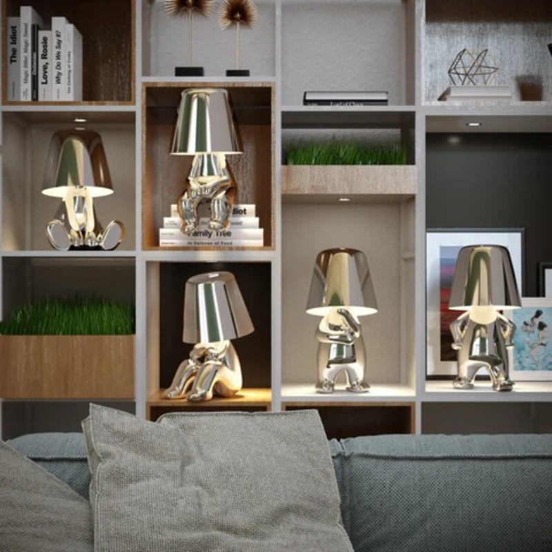 Mr. Lamp Wiederaufladbare LED-Tischleuchte